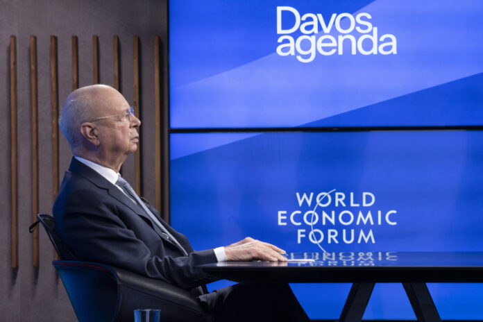 Klaus Schwab en el Foro de davos