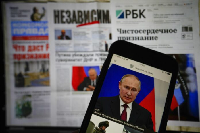 Putin Midia Putin jornal