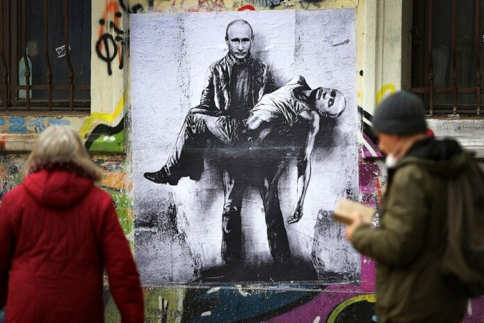 Mural Putin