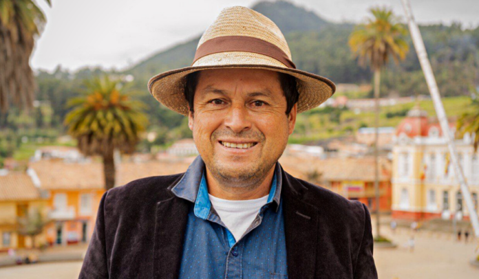 Robert Daza, senador electo y líder campesino