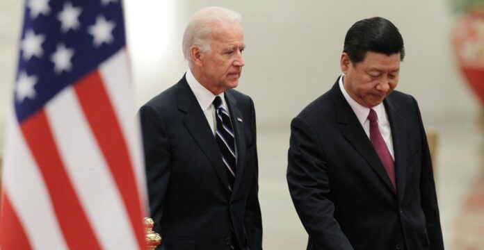 Biden y Xi Jinping