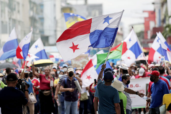 Protestas en Panamá